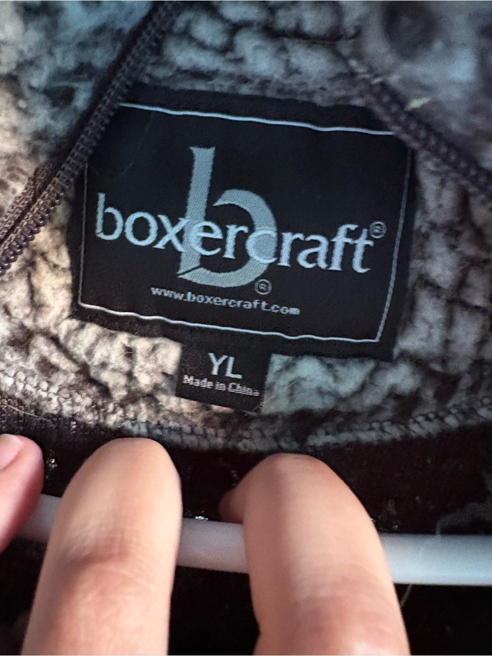 Boxercraft Sherpa Quarter‑Zip (YL)